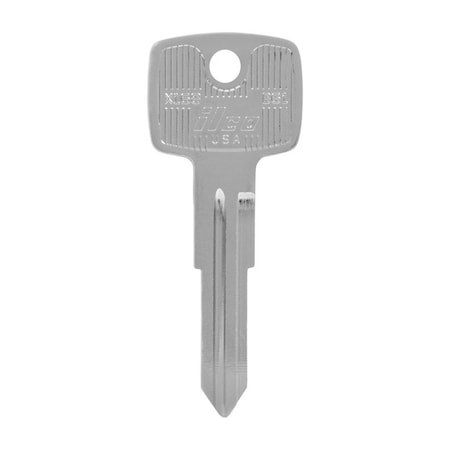 Hillman Automotive Universal Key Blank; 2058 B61 Double Sided for GM - Pack of 4 5007089